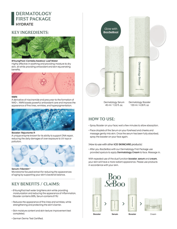 BooSeBoo   Booster y Serum